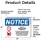 Signmission This Is A Tobacco Free Campus Sign, Vinyl Decal, 7in W x 5in L, 2PK OS-2PACK-NS-D-57-L-18627 - alternate 5